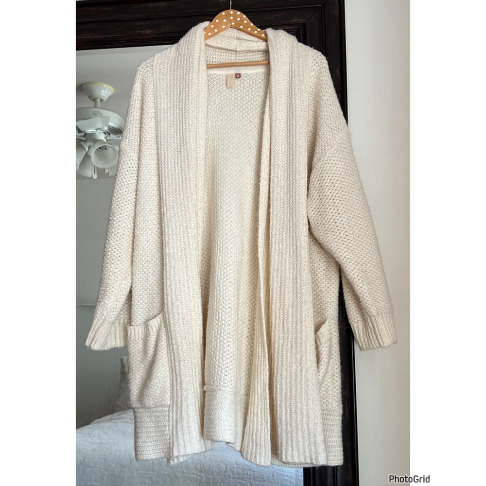 Anthropologie Pilcro Cream Cardigan